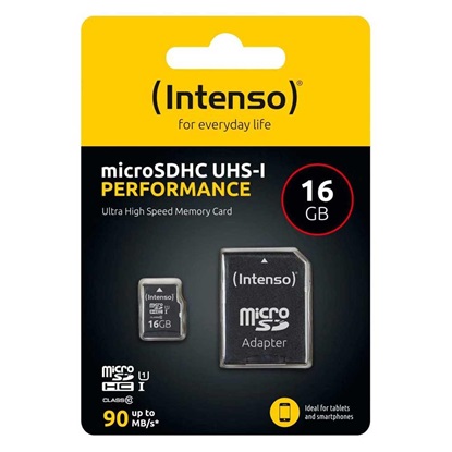 Intenso microSD-Card Class10 UHS-I 16GB (3424470) (NSO3424470)-NSO3424470