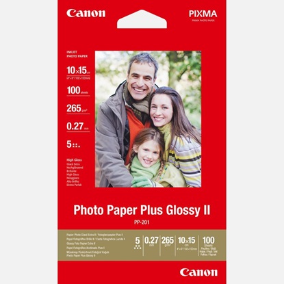 Canon Φωτογραφικό Χαρτί PP-201 4x6 inch 265 g/m² 100 Φύλλα (2311B072) (CANPP-20146)-CANPP-20146