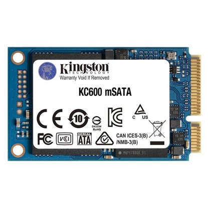 Kingston Δίσκος SSD KC600 256GB mSATA (SKC600MS/256G) (KINSKC600MS/256G)-KINSKC600MS/256G