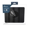 MediaRange Flat Mousepad 250x220x3mm Black (MROS253)-MROS253