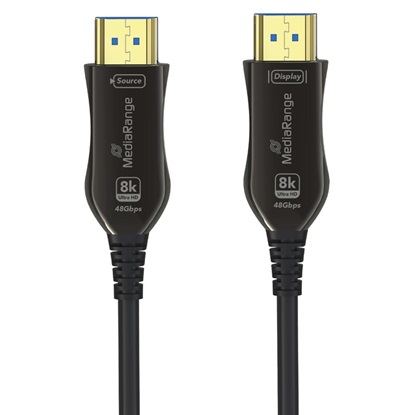 MediaRange HDMI Active Optical Cable 2.1 8K 10m  (MRCS222)-MRCS222