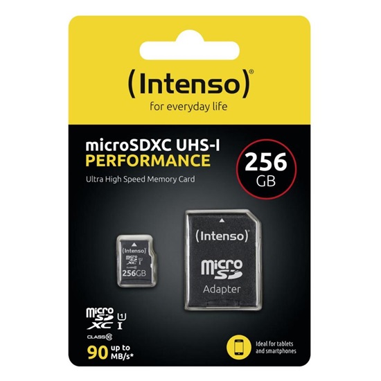 Intenso microSD-Card Class10 UHS-I 256GB (3424492) (NSO3424492)-NSO3424492