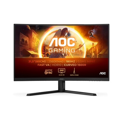 AOC CQ32G4VE QHD Gaming Monitor 32" 180Hz (AOCCQ32G4VE)-AOCCQ32G4VE