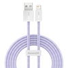 Baseus Καλώδιο USB σε Lightning Dynamic 2 Series 2.4A 2m Λιλά (CALD040105) (BASCALD040105)-BASCALD040105