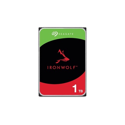 Seagate Ironwolf 1TB HDD Σκληρός Δίσκος 3.5" SATA III 5900rpm (ST1000VN008) (SEAST1000VN008)-SEAST1000VN008