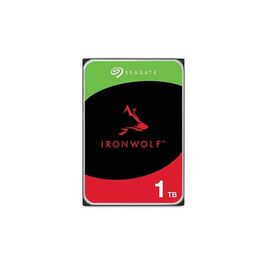 Seagate Ironwolf 1TB HDD Σκληρός Δίσκος 3.5" SATA III 5900rpm (ST1000VN008) (SEAST1000VN008)-SEAST1000VN008