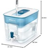 Brita Flow Water Filter Tank With Tap 8.2L Blue (BRI30350)-BRI30350