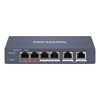 Hikvision 6 Port Smart Managed 100Mbps PoE Switch EI Series (DS-3E1106HP-EI) (HKVDS-3E1106HP-EI)-HKVDS-3E1106HP-EI