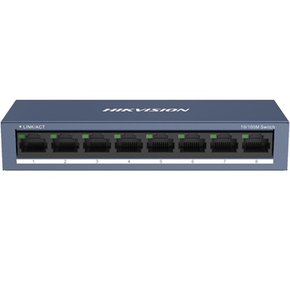 Hikvision 8 Port SOHO Unmanaged Switch (DS-3E0108D-O) (HKVDS-3E0108D-O)-HKVDS-3E0108D-O