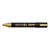 Uni-Ball Μαρκαδοροι Posca Pc-5M Medium Gold (PC5MMGLD) (UNIPC5MMGLD)-UNIPC5MMGLD