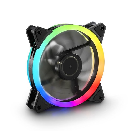 Sharkoon SHARK Blades PWM Case Fan 120mm με RGB Φωτισμό και Σύνδεση 3-Pin / 4-Pin (SHBLPWMRGBFAN) (SHRSHBLPWMRGBFAN)-SHRSHBLPWMRGBFAN