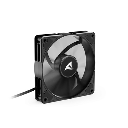 Sharkoon SilentStorm BW120 Case Fan με Σύνδεση 4-Pin PWM (SILSTOBW120PWMFAN) (SHRSILSTOBW120PWMFAN)-SHRSILSTOBW120PWMFAN