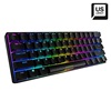 Sharkoon Skiller SGK50 S4 Gaming Μηχανικό Πληκτρολόγιο 60% με Kailh Red διακόπτες και RGB φωτισμό Αγγλικό US (SGK50S4BKRD) (SHRSGK50S4BKRD)-SHRSGK50S4BKRD