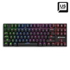 Sharkoon PureWriter TKL RGB Gaming Μηχανικό Πληκτρολόγιο Tenkeyless με Kailh Red διακόπτες και RGB φωτισμό Αγγλικό US (PUWRTKLRGBRD) (SHRPUWRTKLRGBRD)-SHRPUWRTKLRGBRD