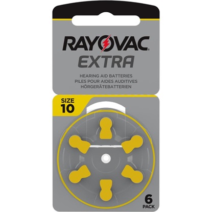 Rayovac Extra Μπαταρίες Ακουστικών Βαρηκοΐας 10 1.45V (RAYPR70)-RAYPR70