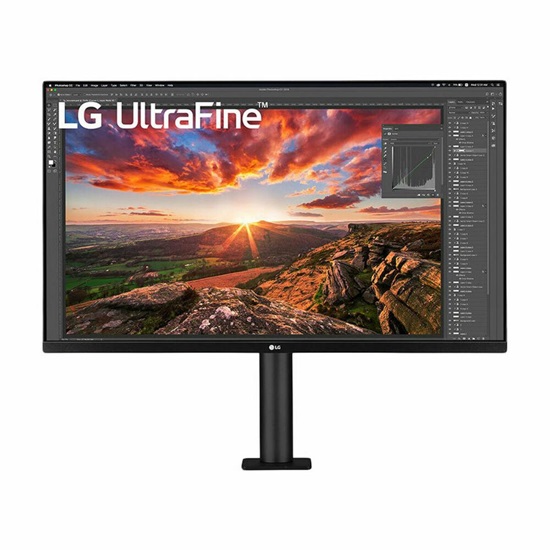 LG 32UN880P-B UltraFine Ergo IPS HDR Monitor 32" (32UN880P-B) (LG32UN880P-B)-LG32UN880P-B