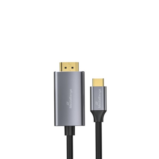 MediaRange USB Type-C 3.2 Gen. 1x1 to HDMI Video Adapter Cable 1.8m (MRCS217)-MRCS217