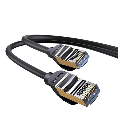 Baseus Καλώδιο Δικτύου Ethernet RJ45 10Gbps 5m Μαύρο (WKJS010501) (BASWKJS010501)-BASWKJS010501