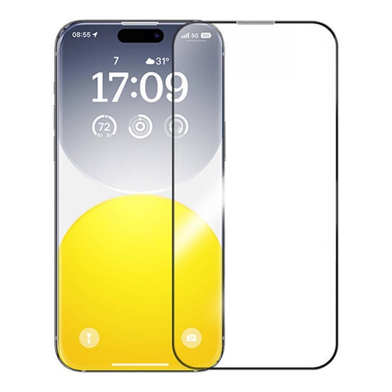 Baseus Προστατευτικό Οθόνης Tempered Glass Sapphire 0.3mm για iPhone 15 ProMax Διαφανές (P60057504203-03) (BASP60057504203-03)-BASP60057504203-03