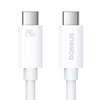 Baseus USB 2.0 Cable USB-C male - USB-C 100W Λευκό 1m (P10365200211-03) (BASP10365200211-03)-BASP10365200211-03