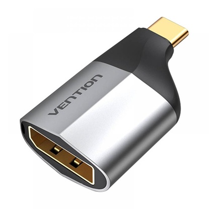 VENTION Type-C to DisplayPort Adapter Gray Metal Type (TCCH0) (VENTCCH0)-VENTCCH0