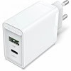 VENTION 2-Port USB (A+C) Wall Charger (18W/20W) EU White (FBBW0-EU) (VENFBBW0-EU)-VENFBBW0-EU