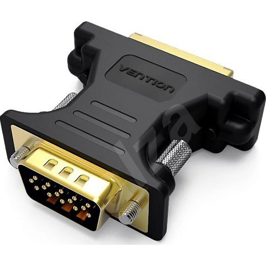 VENTION VGA Male to Female Adapter Black (DDFB0) (VENDDFB0)-VENDDFB0