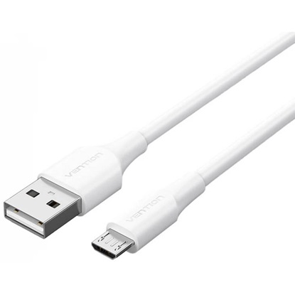 VENTION USB 2.0 A Male to Micro B Male 2A Cable 3M White (CTIWI) (VENCTIWI)-VENCTIWI