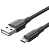 VENTION USB 2.0 A Male to Micro B Male 2A Cable 3M Black (CTIBI) (VENCTIBI)-VENCTIBI