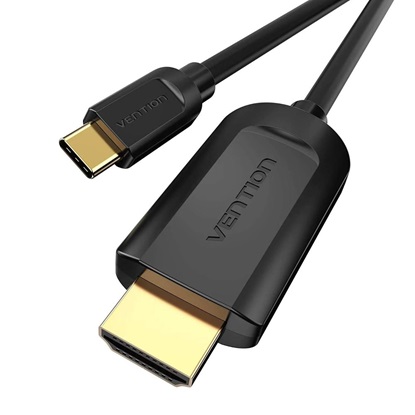 VENTION Type-C to HDMI Cable 2M Black (CGUBH) (VENCGUBH)-VENCGUBH