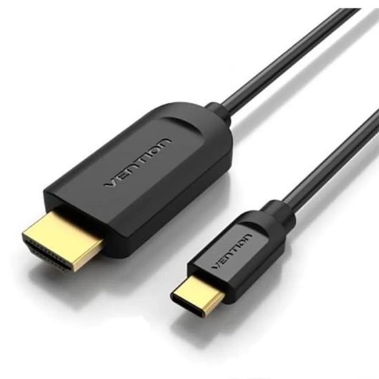 VENTION Type-C to HDMI Cable 1.5M Black (CGUBG) (VENCGUBG)-VENCGUBG