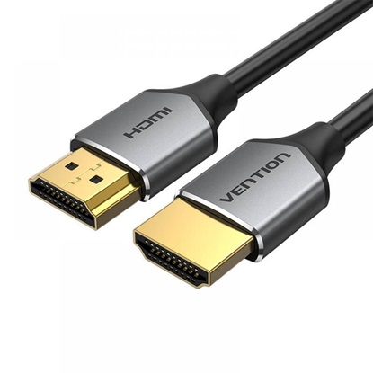 VENTION Ultra Thin HDMI Male to Male Cable 3M Gray Aluminum Alloy Type (ALEHI) (VENALEHI)-VENALEHI