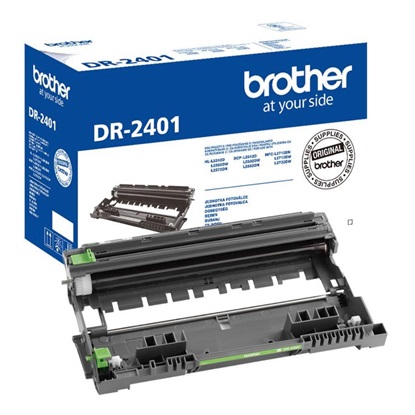 Brother Drum Unit DR-2401 Black 12K (DR2401) (BRO-DR-2401)-BRO-DR-2401