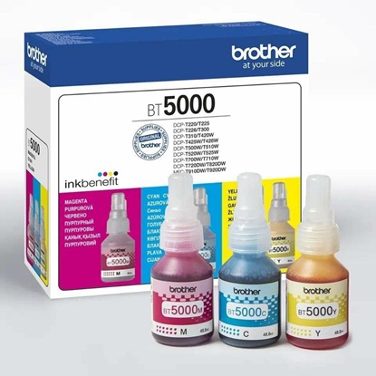 Brother Μελάνι Inkjet BT-5000 CMY Value Pack (BT5000CLVAL) (BRO-BT-5000CLVAL)-BRO-BT-5000CLVAL