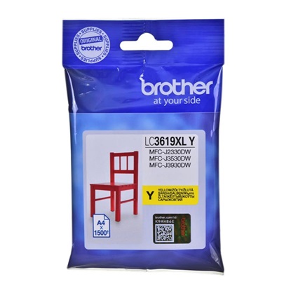 Brother Μελάνι Inkjet LC-3619XLY Yellow (LC3619XLY) (BRO-LC-3619XLY)-BRO-LC-3619XLY