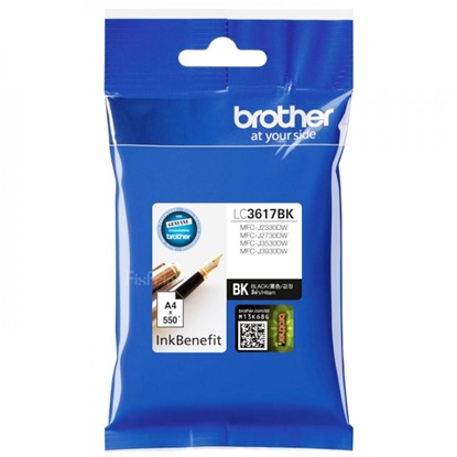 Brother Μελάνι Inkjet LC-3617BK Black (LC3617BK) (BRO-LC-3617BK)-BRO-LC-3617BK