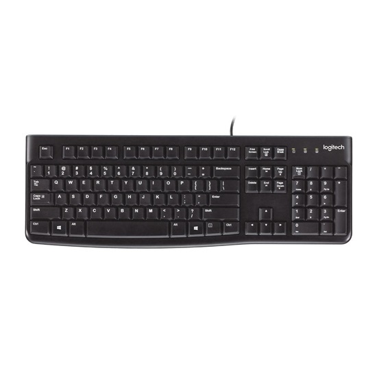 Logitech K120 USB US Black (920-002508) (LOGK120BK)-LOGK120BK