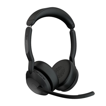 Jabra Evolve2 55 UC Stereo Headset On-Ear (25599-989-989) (JAB25599-989-989)-JAB25599-989-989