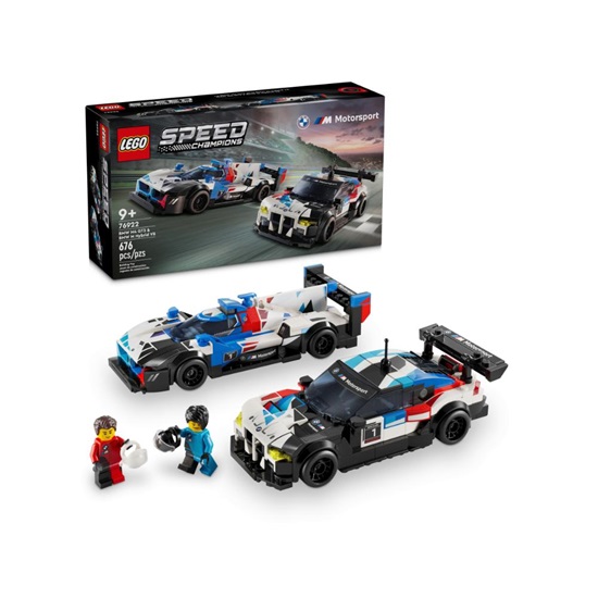 Lego Speed Champions Bmw M4 Gt3 + BMW M Hybrid για 9+ Ετών (76922) (LGO76922)-LGO76922