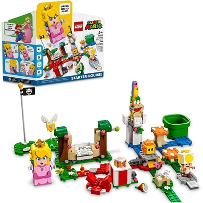 Lego Super Mario Adventures with Peach Starter Course για 6+ ετών (71403) (LGO71403)-LGO71403