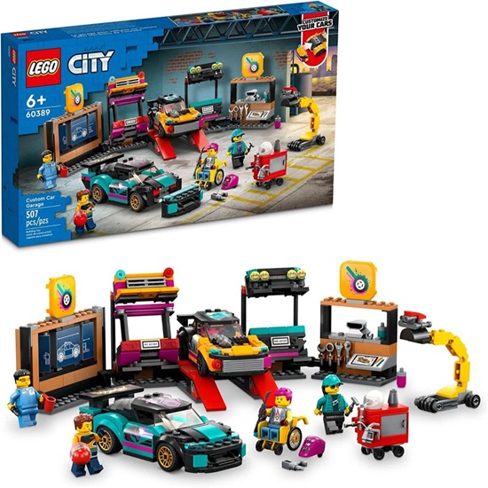 Lego City Custom Car Garage για 6+ ετών (60389) (LGO60389)-LGO60389