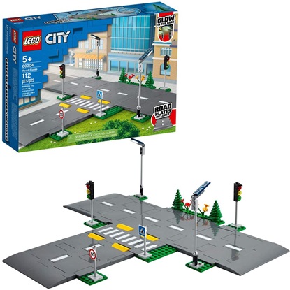 Lego City: Road Plates για 5+ ετών (60304) (LGO60304)-LGO60304