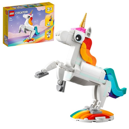 Lego Creator 3-in-1 Magical Unicorn για 7+ ετών (31140) (LGO31140)-LGO31140