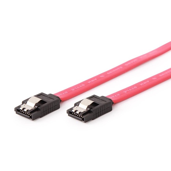 Gembird 7-Pin SATA III - 7-Pin SATA III Cable 50cm Κόκκινο (CC-SATAM-DATA) (GEMCC-SATAM-DATA)-GEMCC-SATAM-DATA