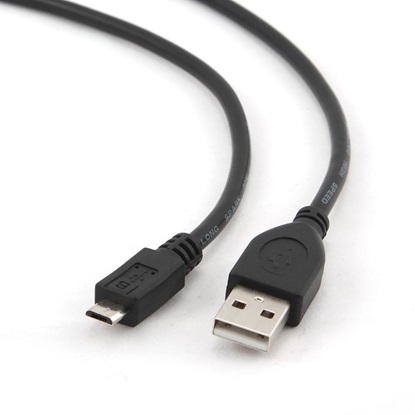 Gembird USB 2.0 Cable USB-A male - micro USB-B male 1.8m (CCP-MUSB2-AMBM-6) (GEMCCP-MUSB2-AMBM-6)-GEMCCP-MUSB2-AMBM-6