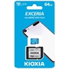 Kioxia Exceria microSDXC 64GB Class 10 U1 UHS-I με αντάπτορα (LMEX1L064GG2) (KIOLMEX1L064GG2)-KIOLMEX1L064GG2