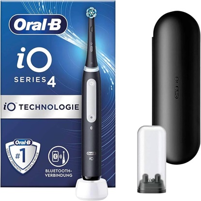 Oral-B Toothbrush iO4 Matte Black (415022) (BRA415022)-BRA415022