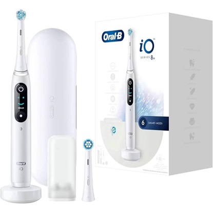 Oral-B Toothbrush iO8N White (408543) (BRA408543)-BRA408543