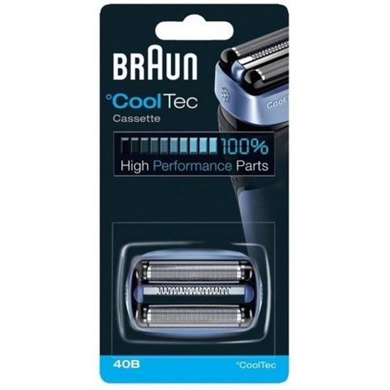 Braun Razor Blade 40BV Black (76520) (BRA76520)-BRA76520