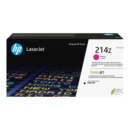 HP 214Z Original LaserJet Toner Magenta (W2143Z) (HPW2143Z)-HPW2143Z